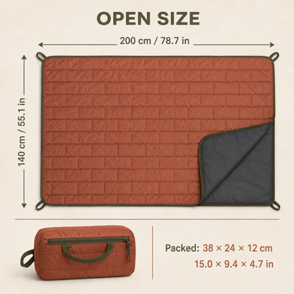 Compact Camping Blanket