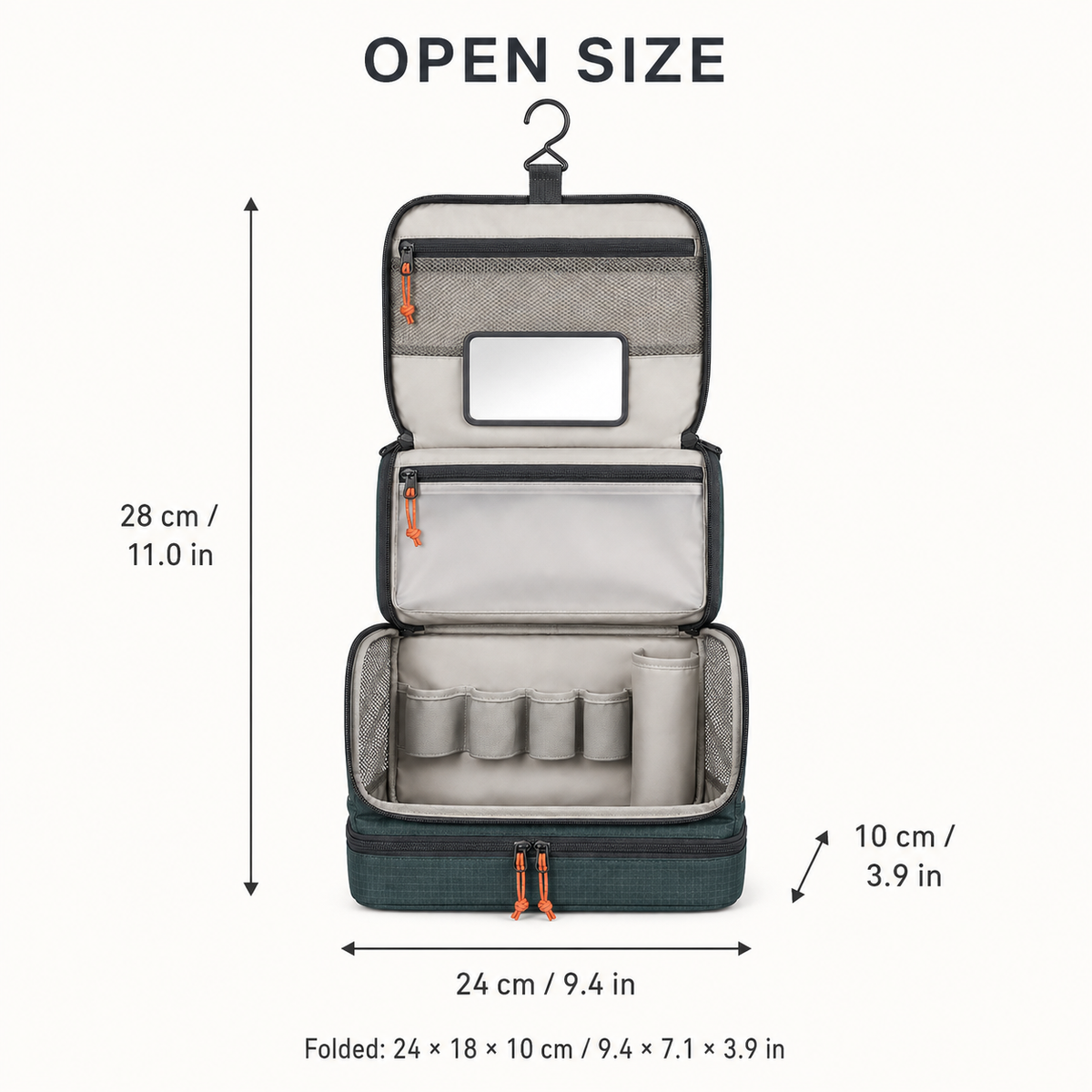 Hanging Toiletry Organizer