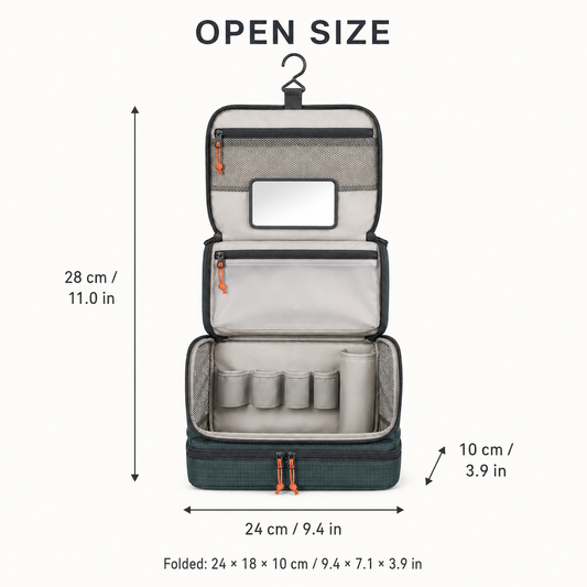 Hanging Toiletry Organizer
