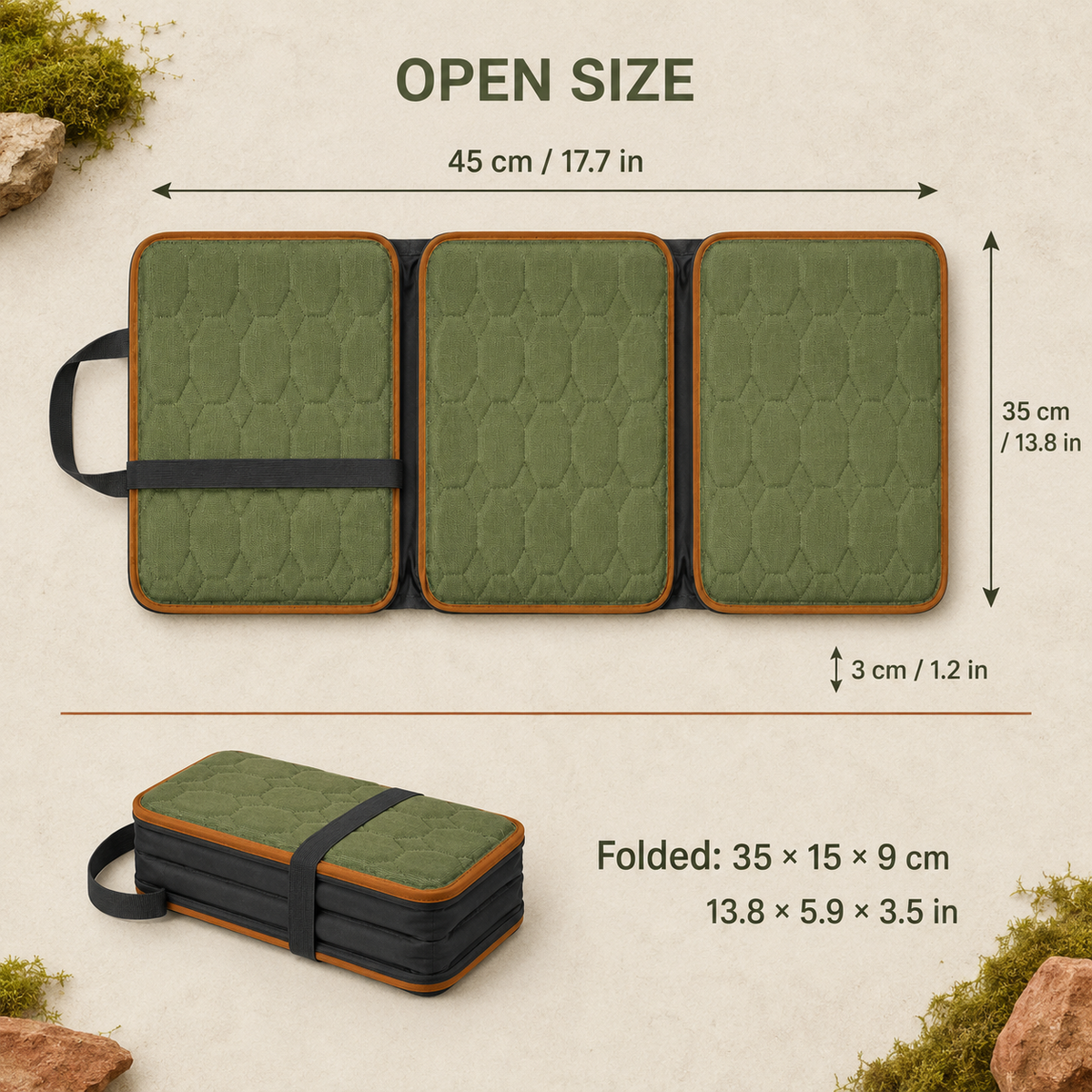 Folding Camp Cushion