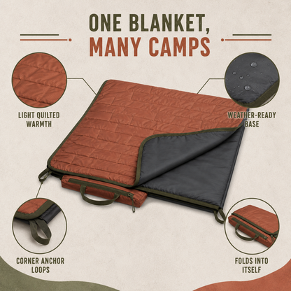 Compact Camping Blanket