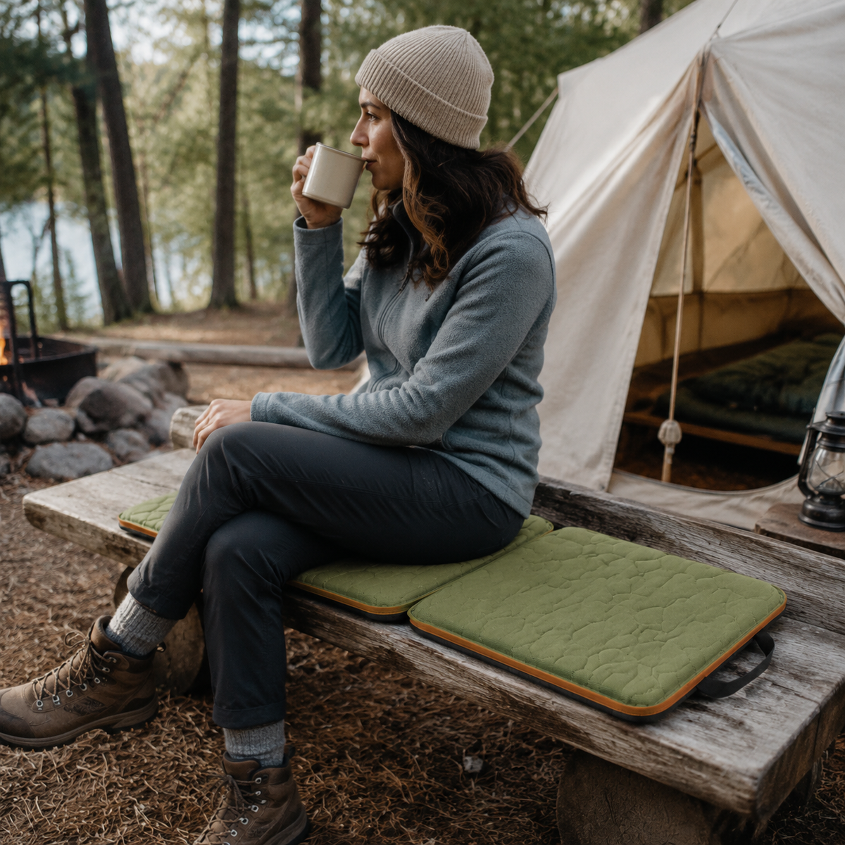 Folding Camp Cushion