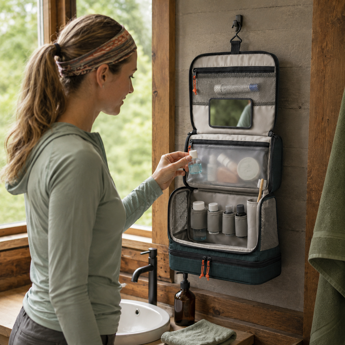 Hanging Toiletry Organizer