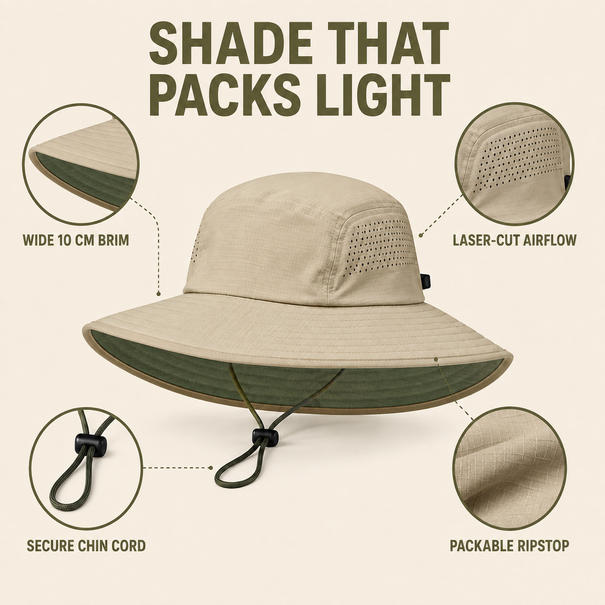 Packable Sun Hat